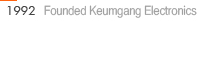 1992 : Founded Keumgang Electronics